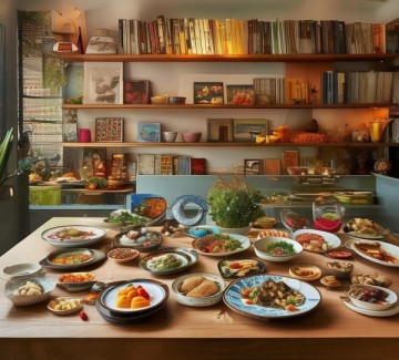 美食智慧生活，完美融合的创意与生活美学