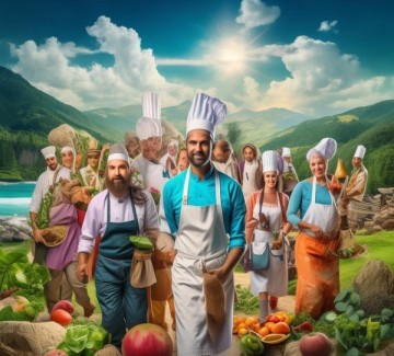 美食团队的冒险之旅